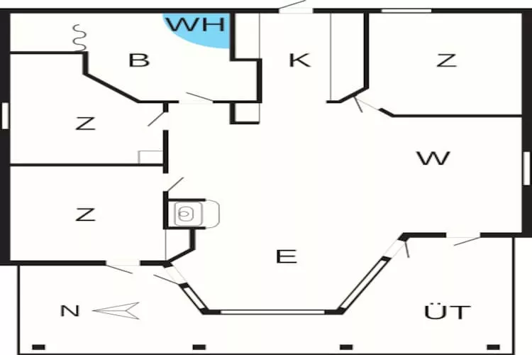 Luxe Spa Retreat bij Fjord -- By Traum Ferienwohnungen-Plattegrond