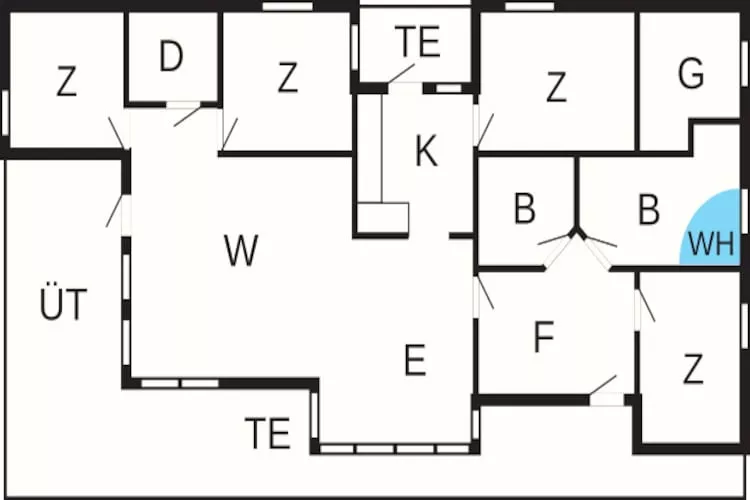 10 persoons vakantie huis in Fjerritslev-By Traum-Plattegrond