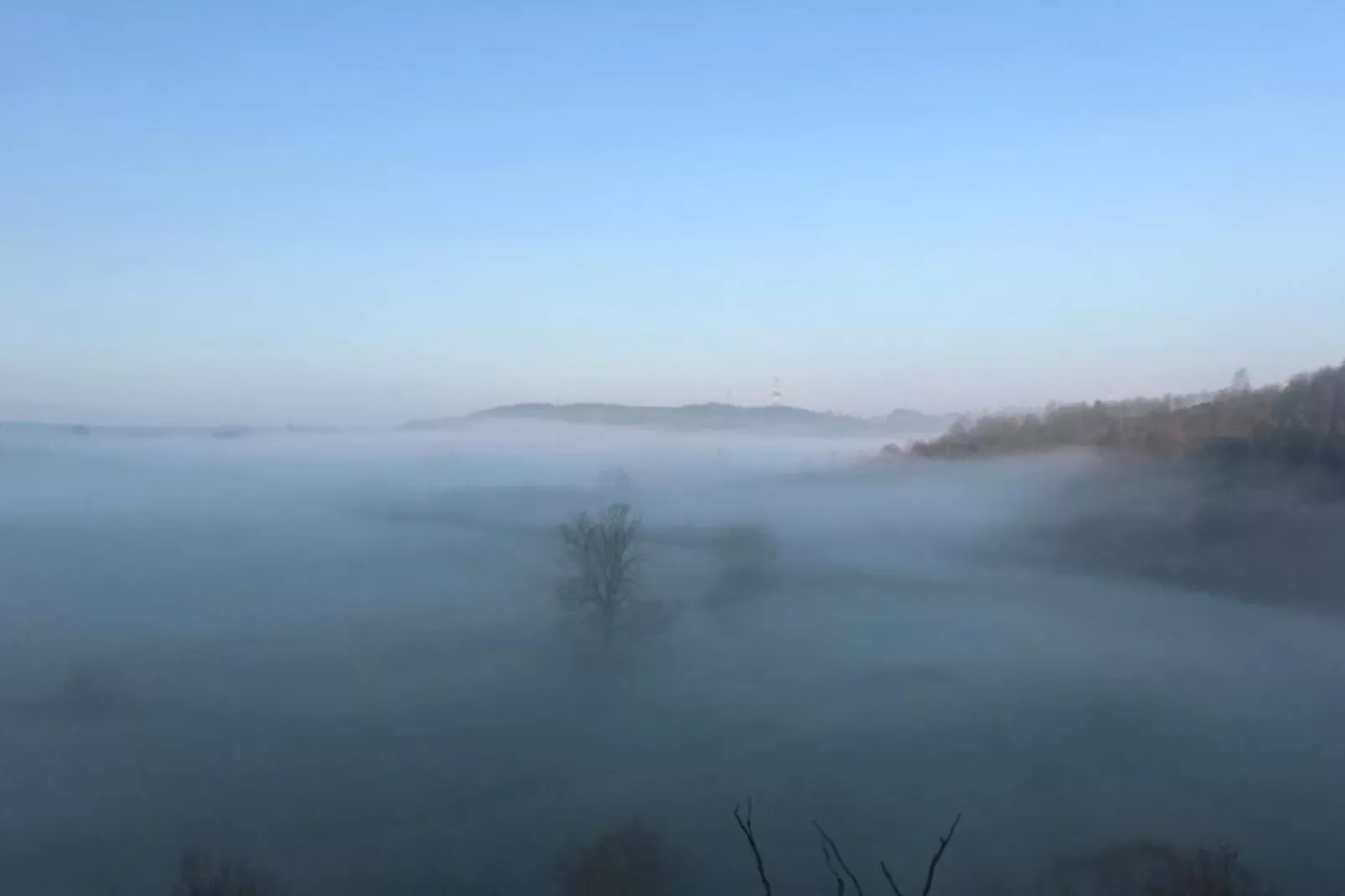 Aux Hirondelles-Gebied winter 20km