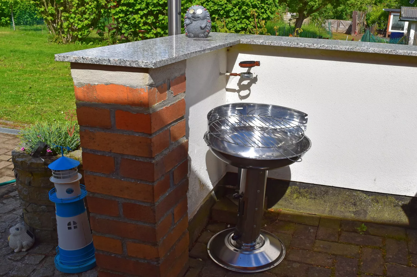 Gartenteich-Terrasbalkon