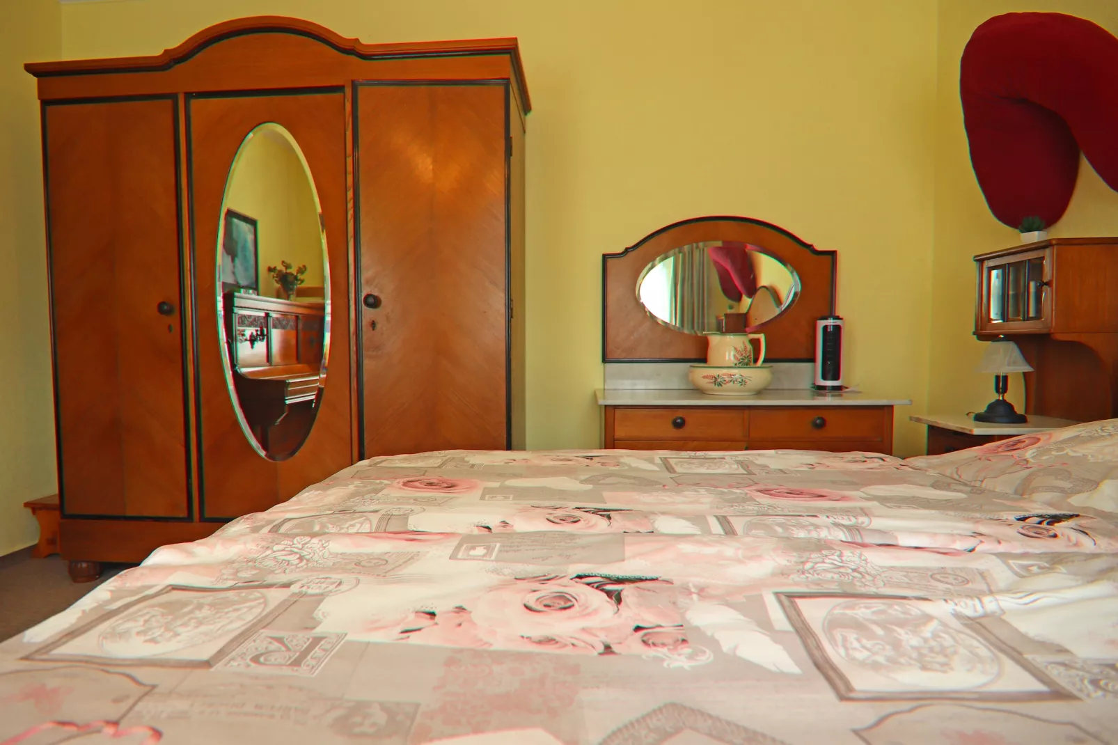 Romantische Ferienwohnung an der Ostsee mit Garten-Slaapkamer
