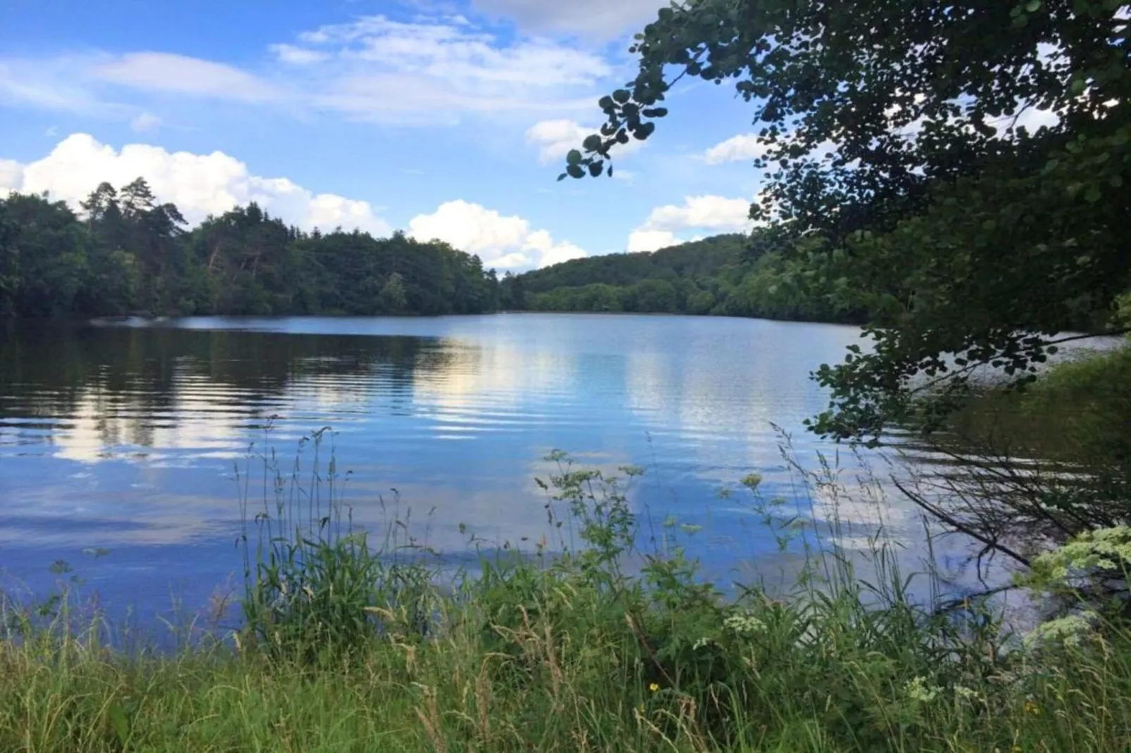 Panoramablick-Gebieden zomer 5km