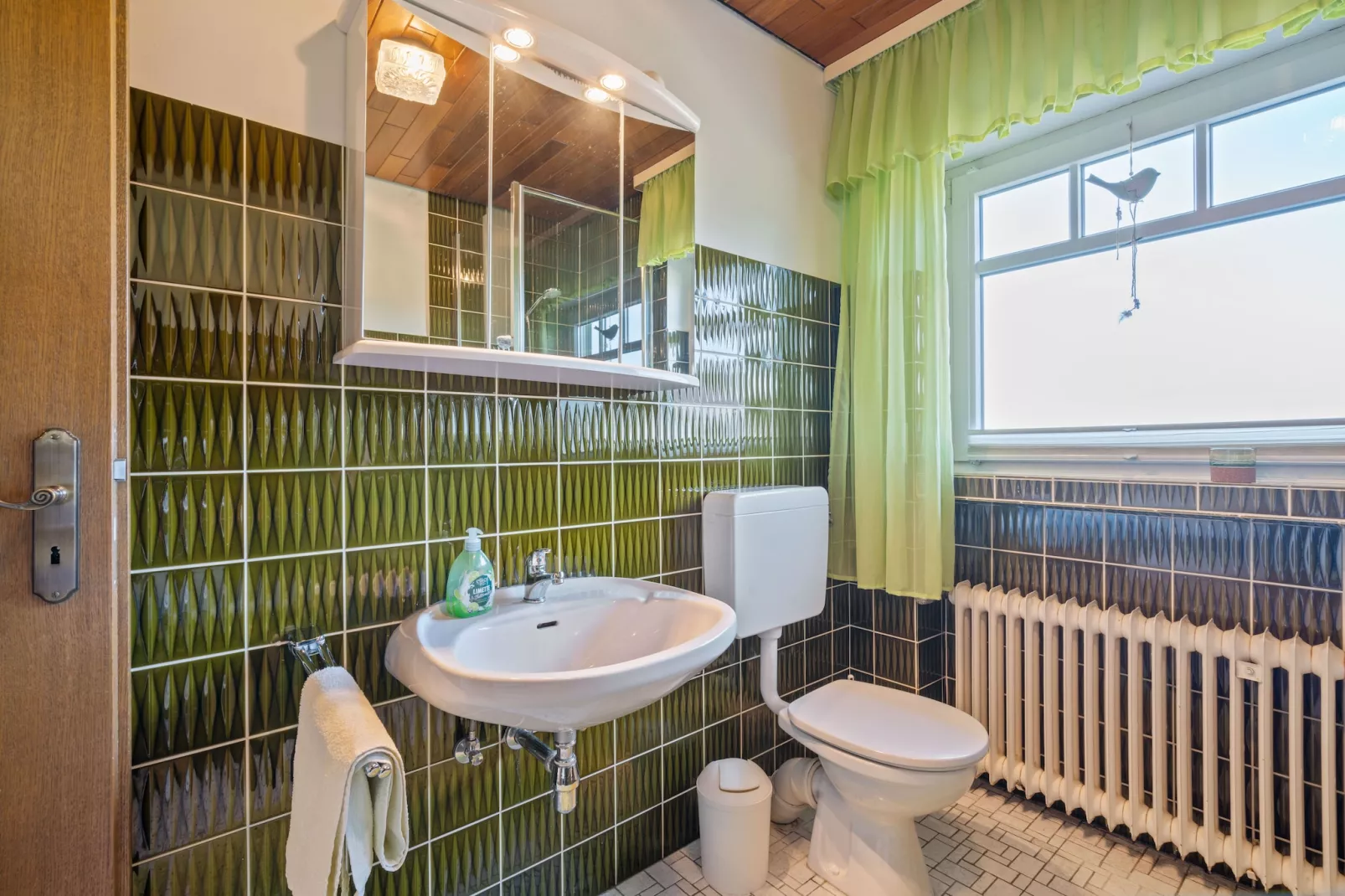 Ferienhaus zum Wäldchen-Badkamer