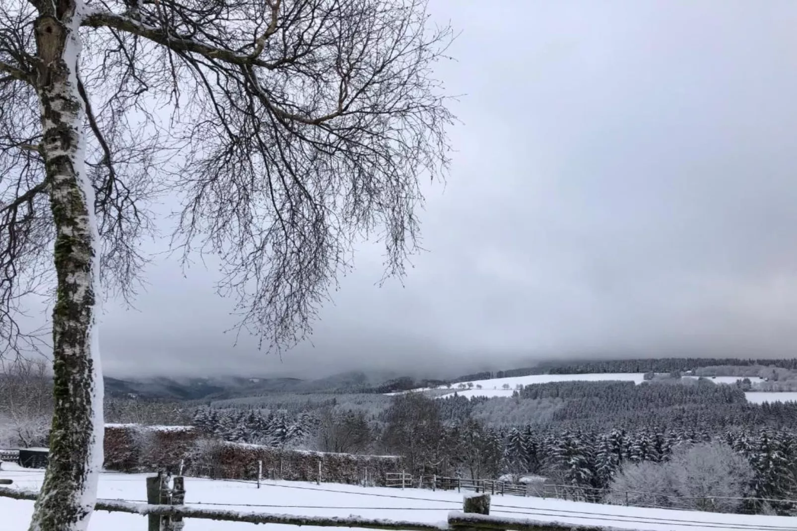 Küstelberg-Gebied winter 20km