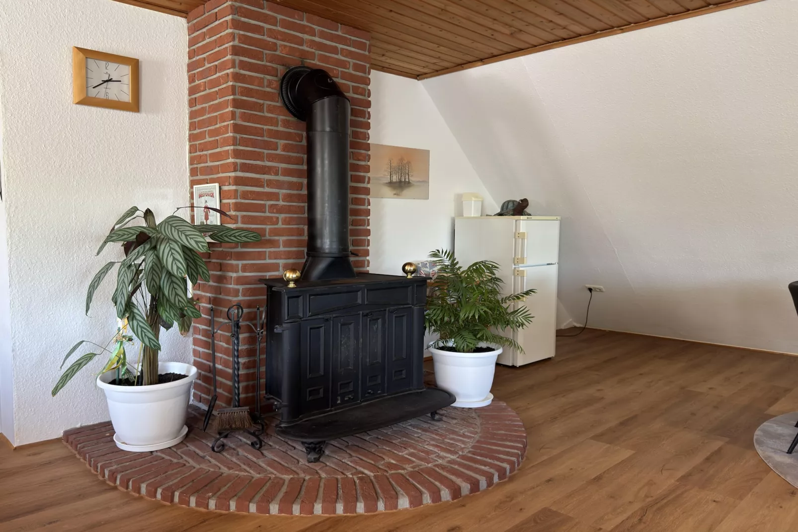 Ferienwohnung Moorhusen-Woonkamer
