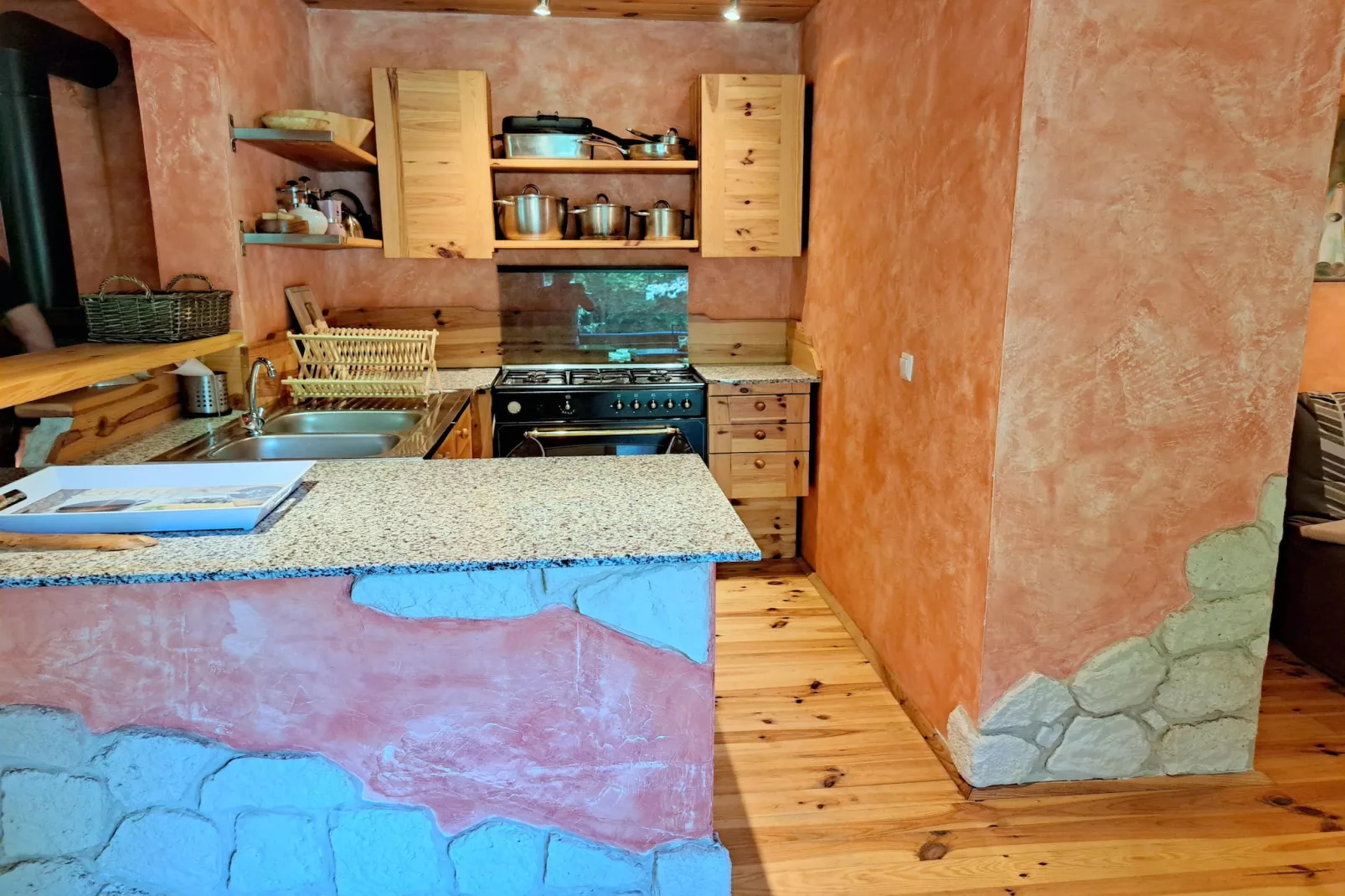 Holiday flats Forellenhof Dabo // Typ C 7 Pers 110 qm-Keuken