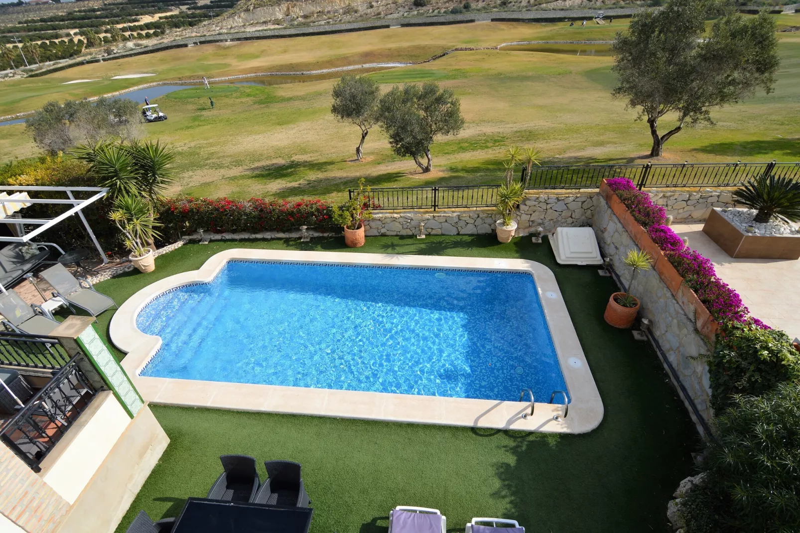 Villa Orange-Tuinen zomer