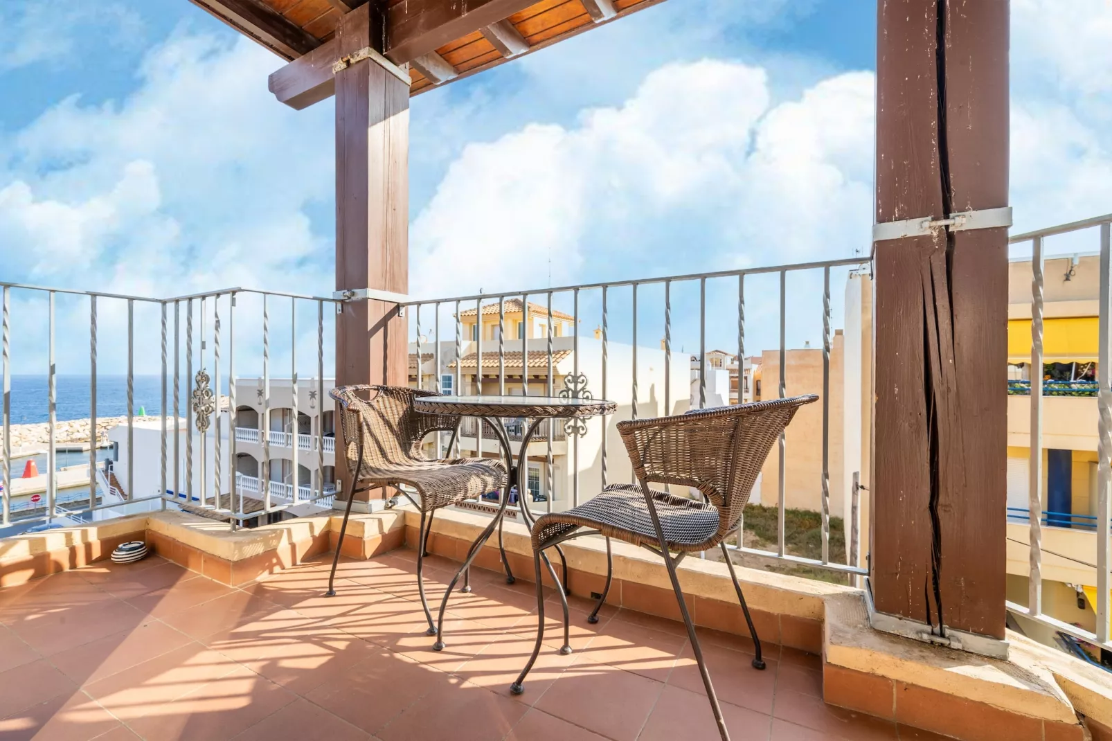 Apartamento vista Mar-Terrasbalkon