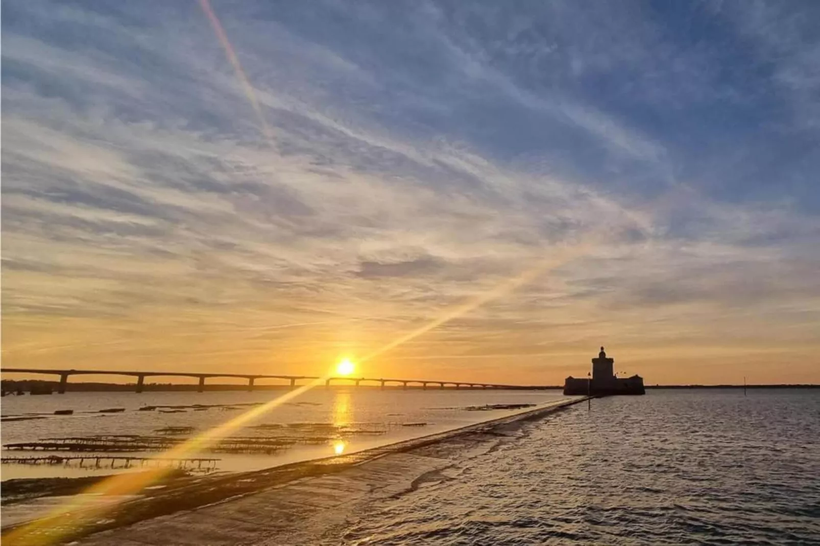 Les Terrasses de Fort Boyard 4-Gebieden zomer 1km