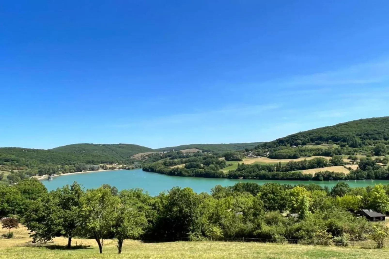 Les Deux Cabanons-Gebieden zomer 20km