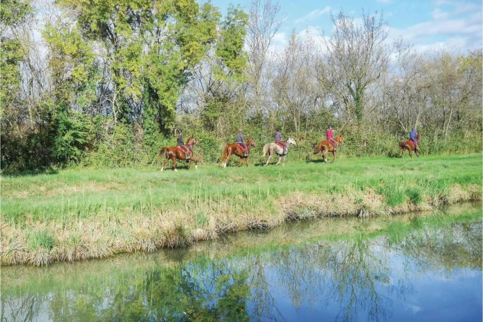Au bord de l'eau-Gebieden zomer 5km