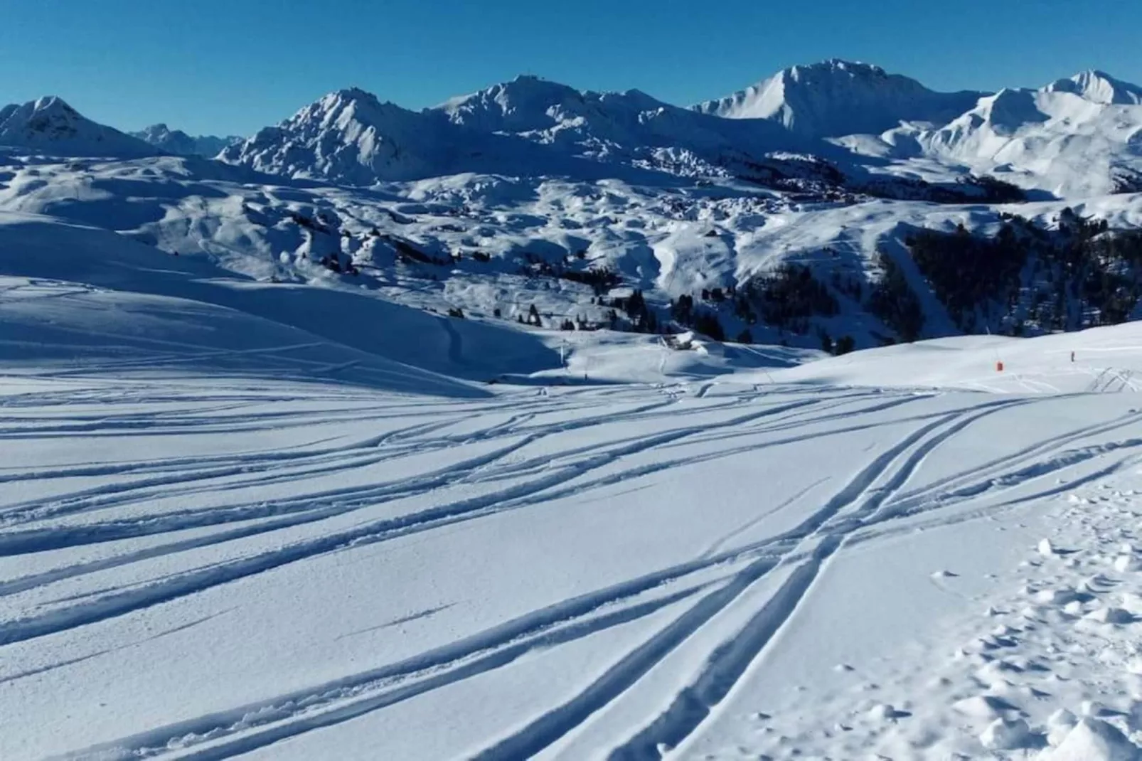 Résidence Prestige Front de Neige 3-Gebied winter 20km