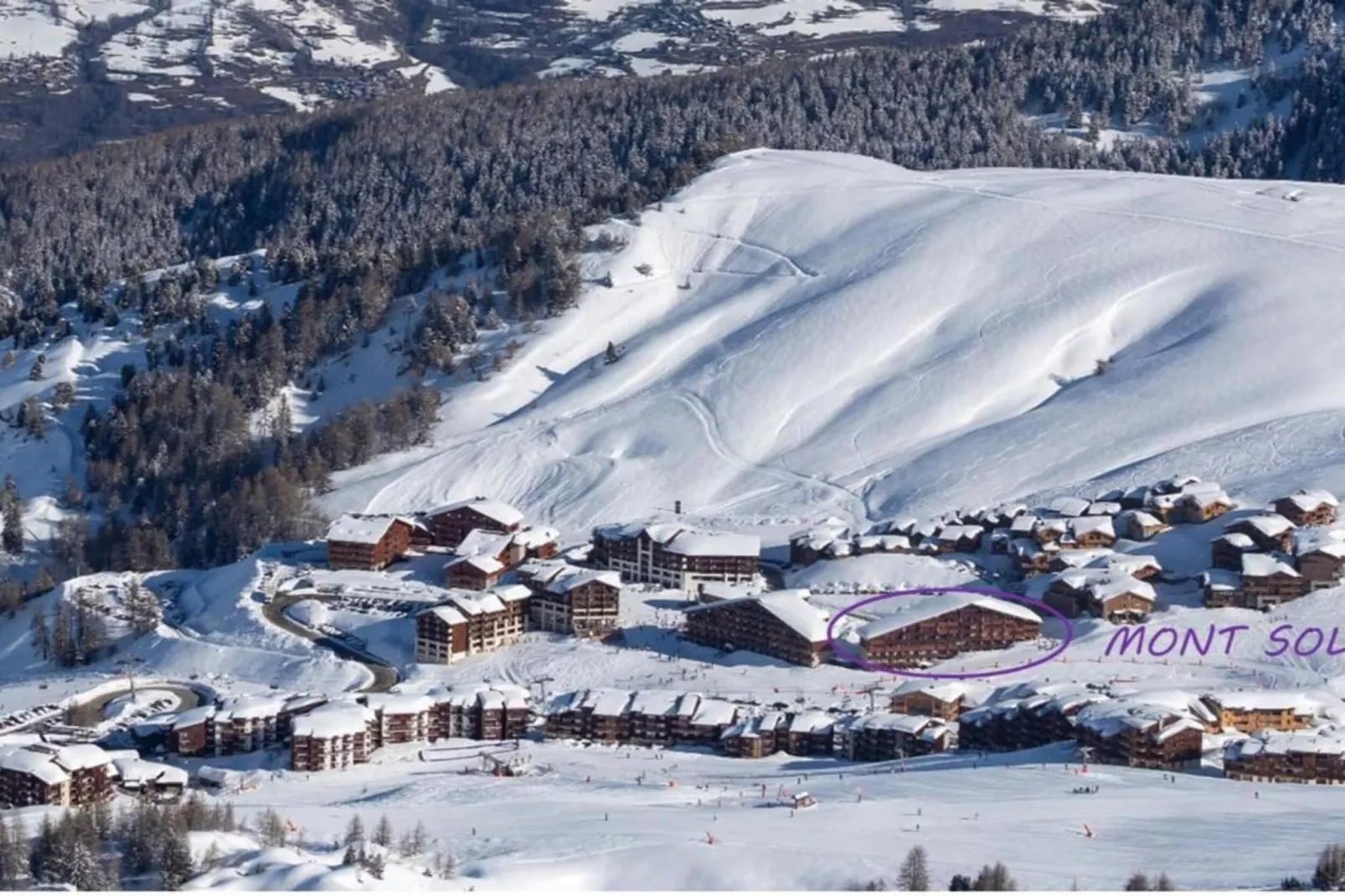 Résidence Prestige Front de Neige 1-Gebied winter 20km