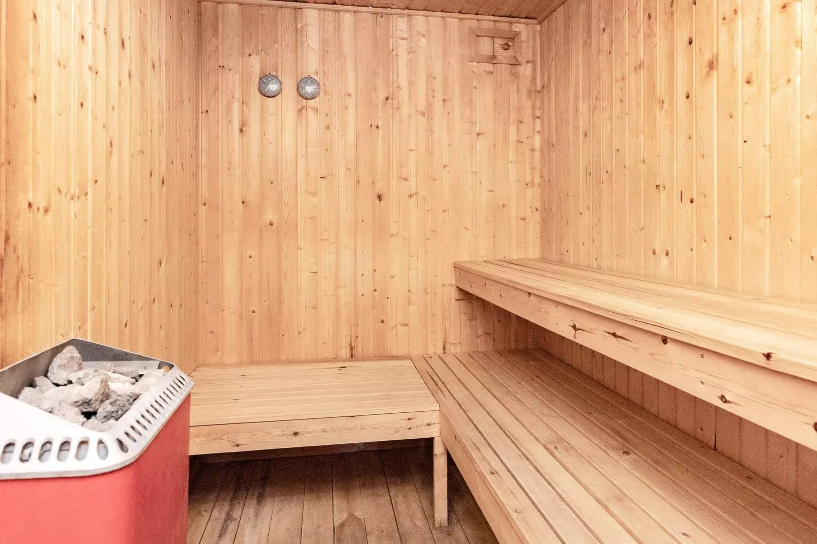 9 persoons vakantie huis in Blokhus-Sauna