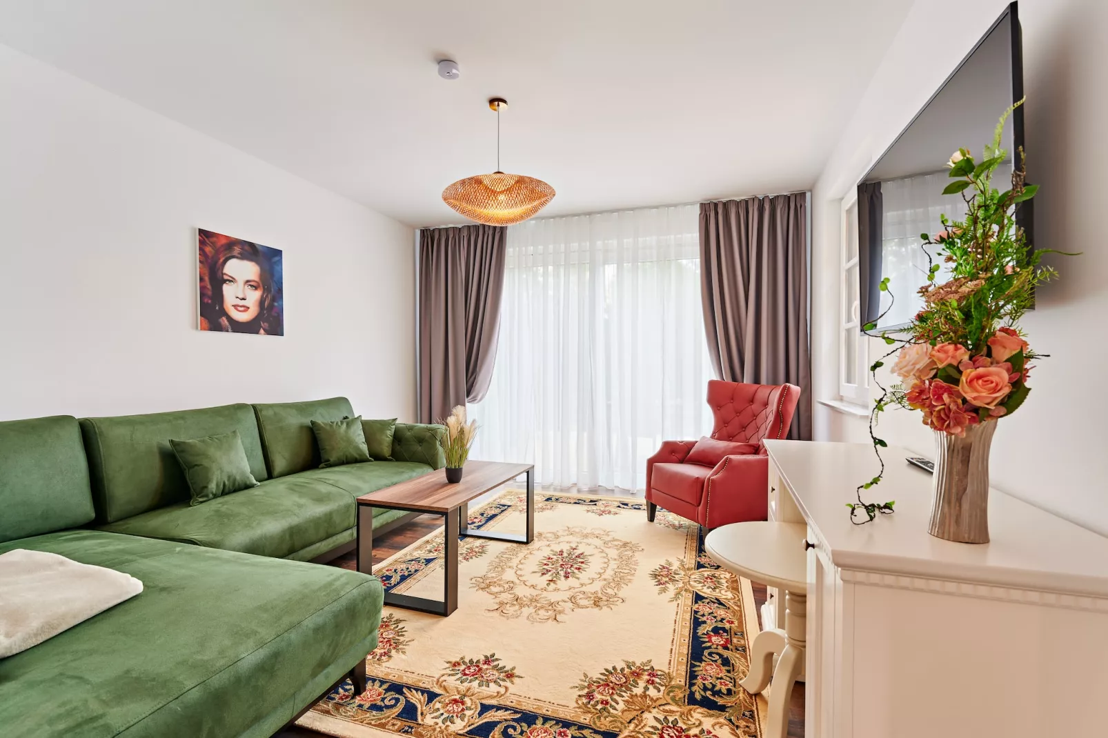 Ferienwohnung Sissi-Woonkamer