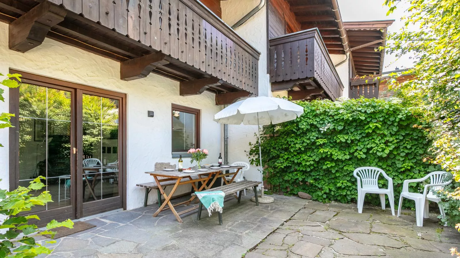 Fleckalm-Terrasbalkon