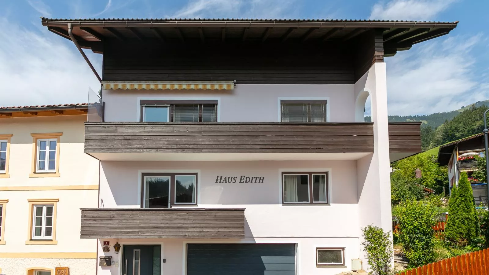 Haus Edith-Buitenkant zomer