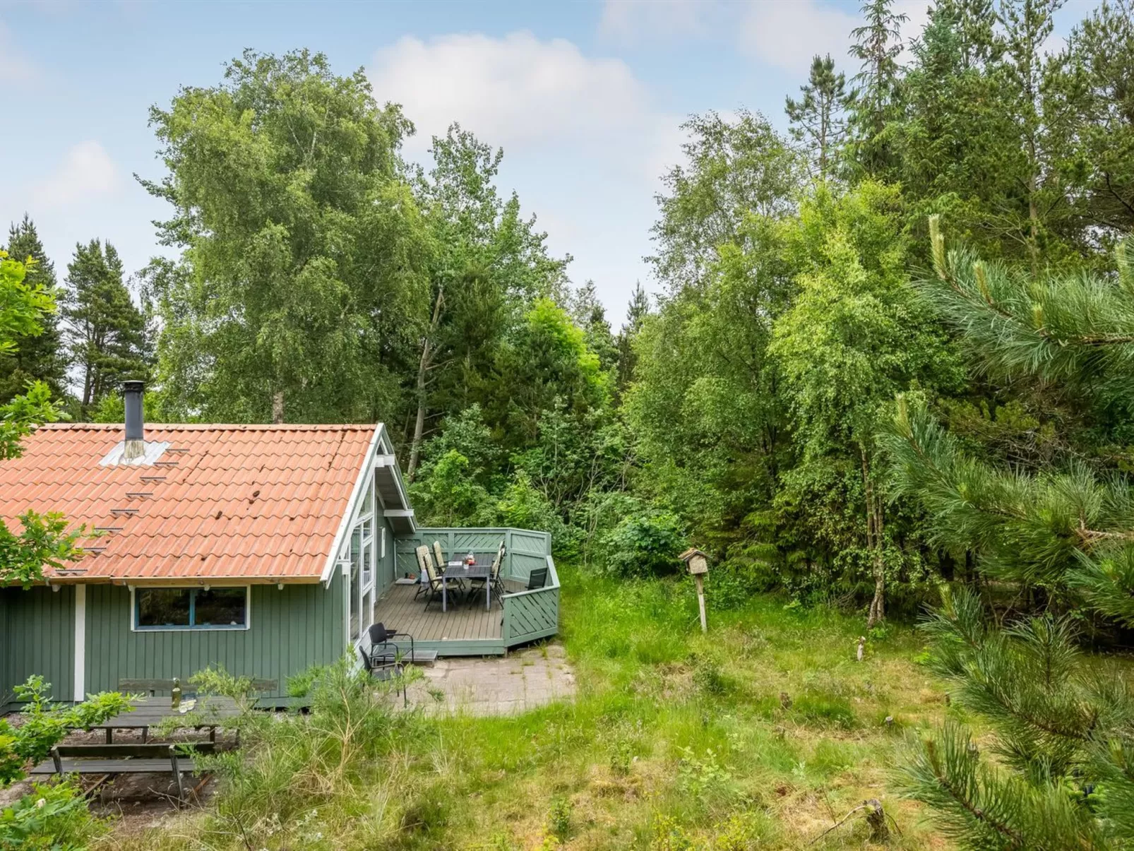 "Aamu" - 300m to the fjord-Buiten