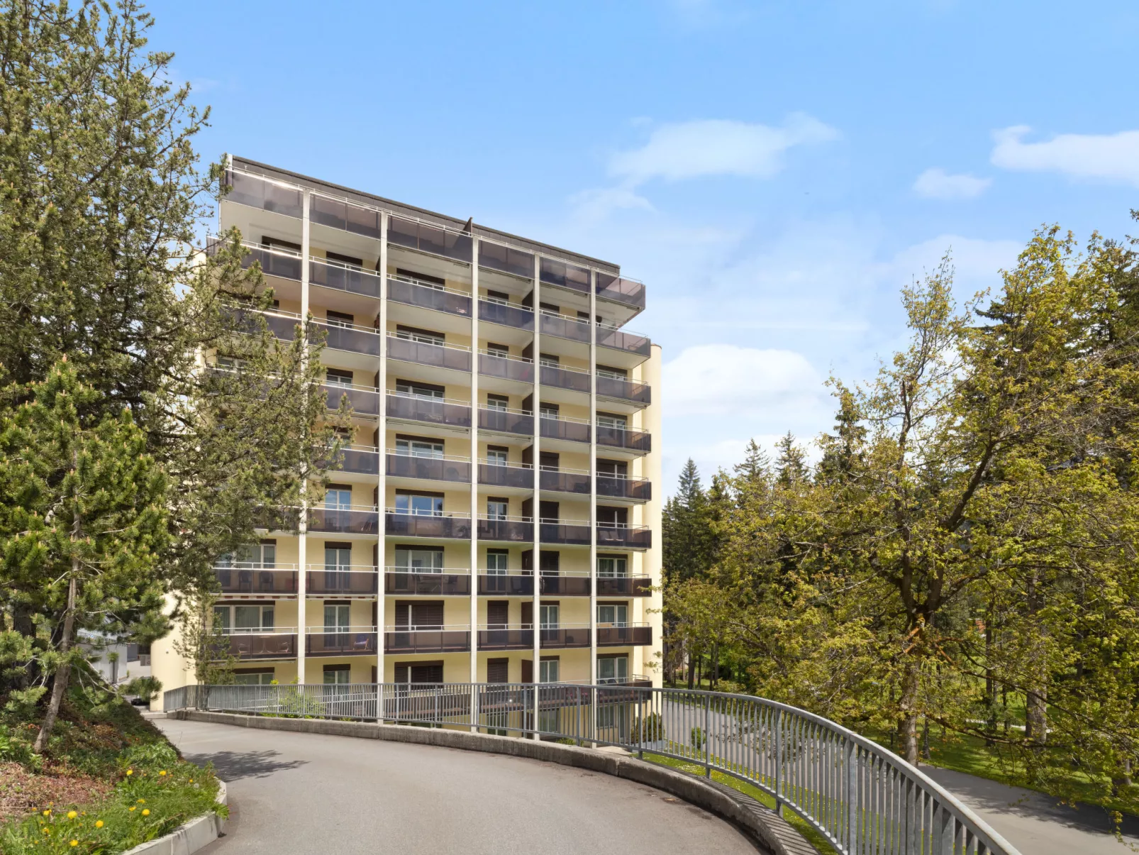 Attika Wohnung Allod Park Haus C 801-Buiten