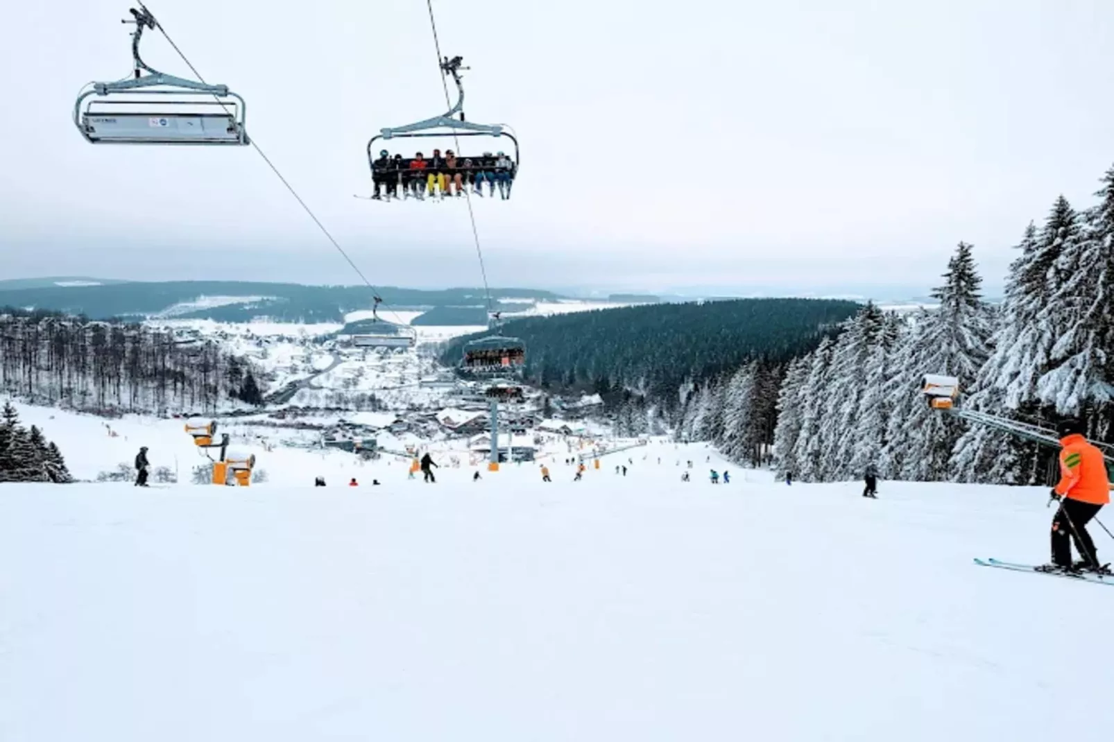 Ferienhaus K17-Kirchstrasse 17-Gebied winter 5km