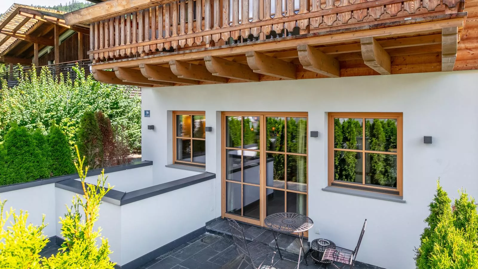 Kaiserblick Gasteig-Terrasbalkon
