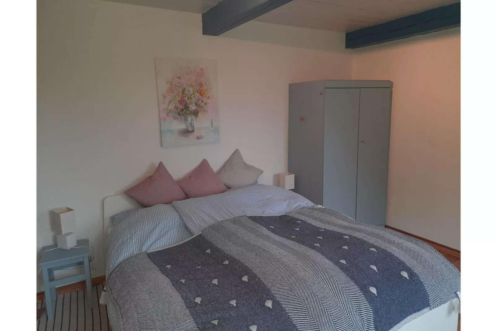 Opas Hus auf Pellworm 4 Pers-Slaapkamer