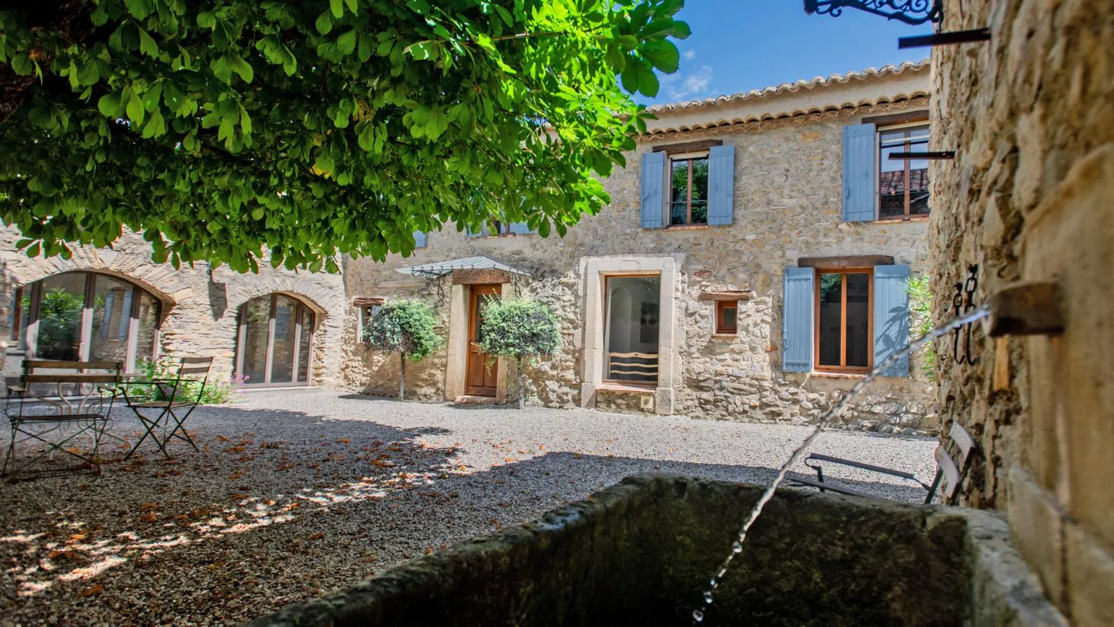Bastide St John-Tuinen zomer