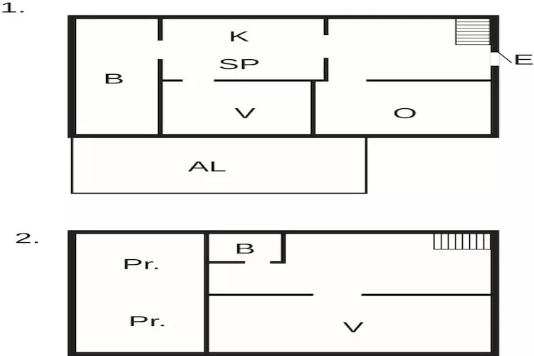 8 Personen vakantie huis in Ruda-Plattegrond