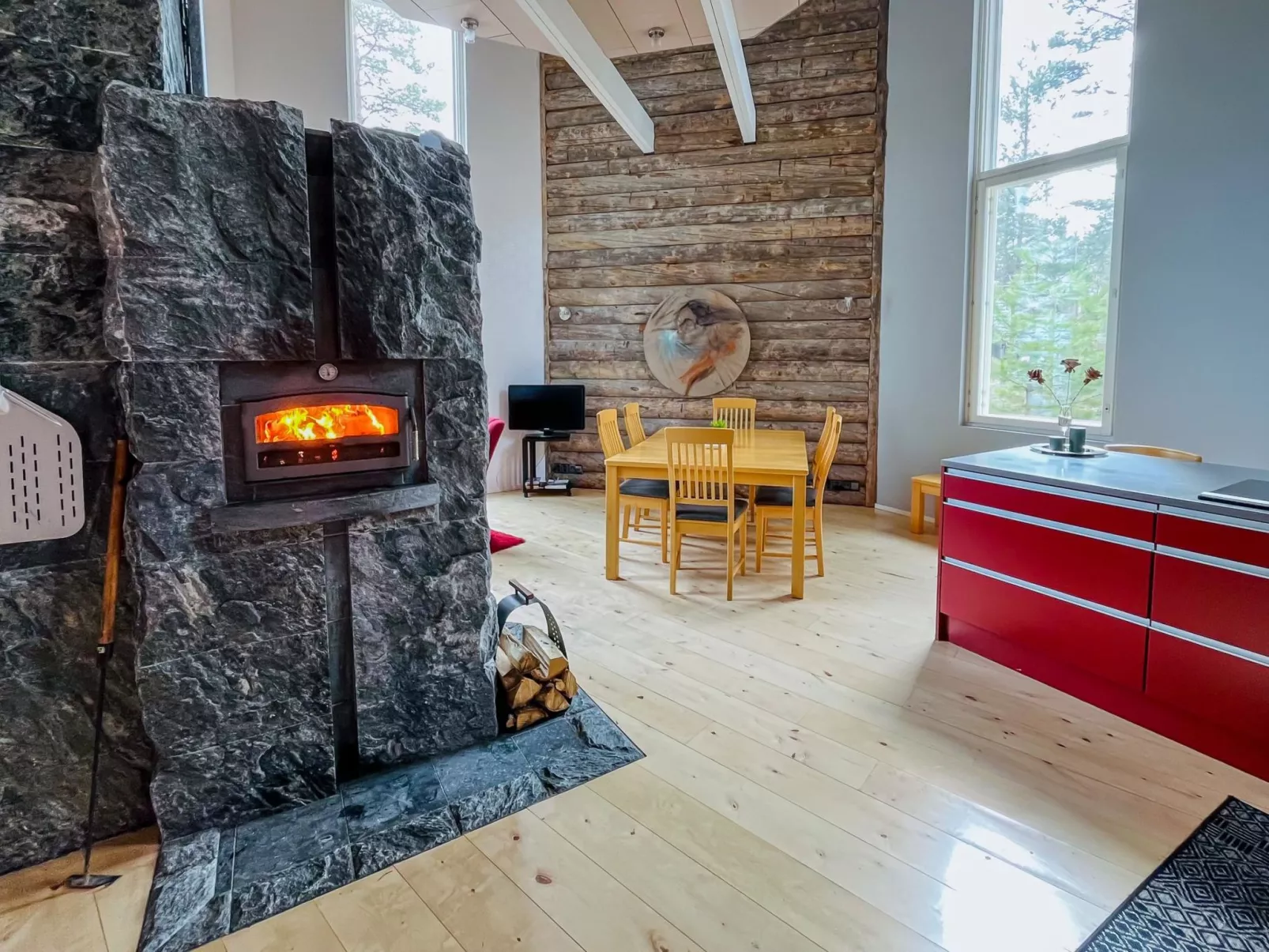 Huvila lomaonni-Binnen