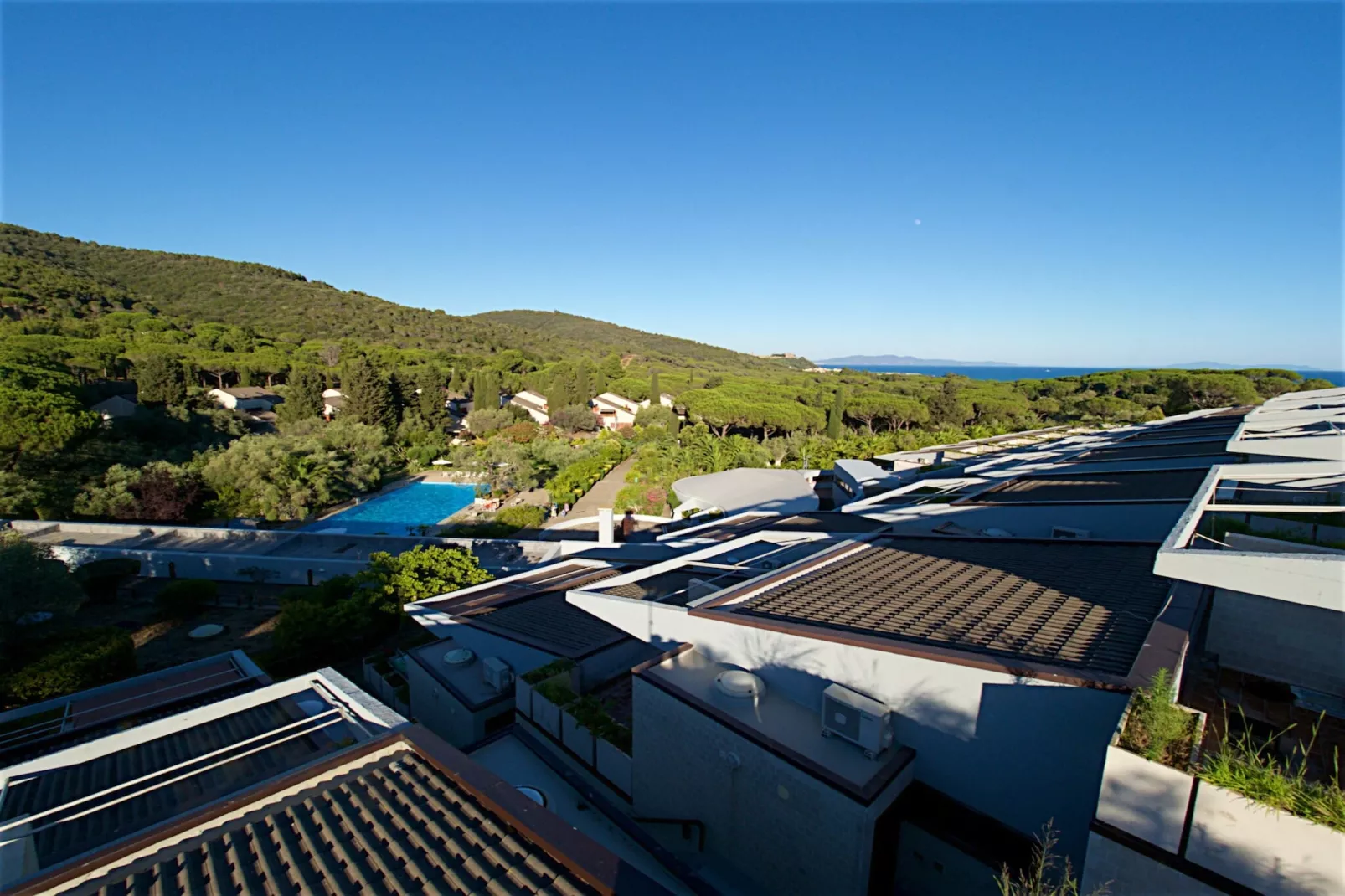 Residence Park Solemaremma 2-Zi-App Classic A BK/TE 30 qm-Uitzicht zomer