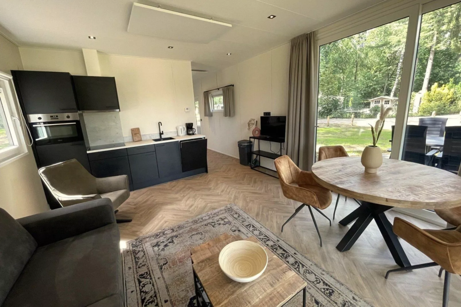 Chalet Eekhoorn-Woonkamer
