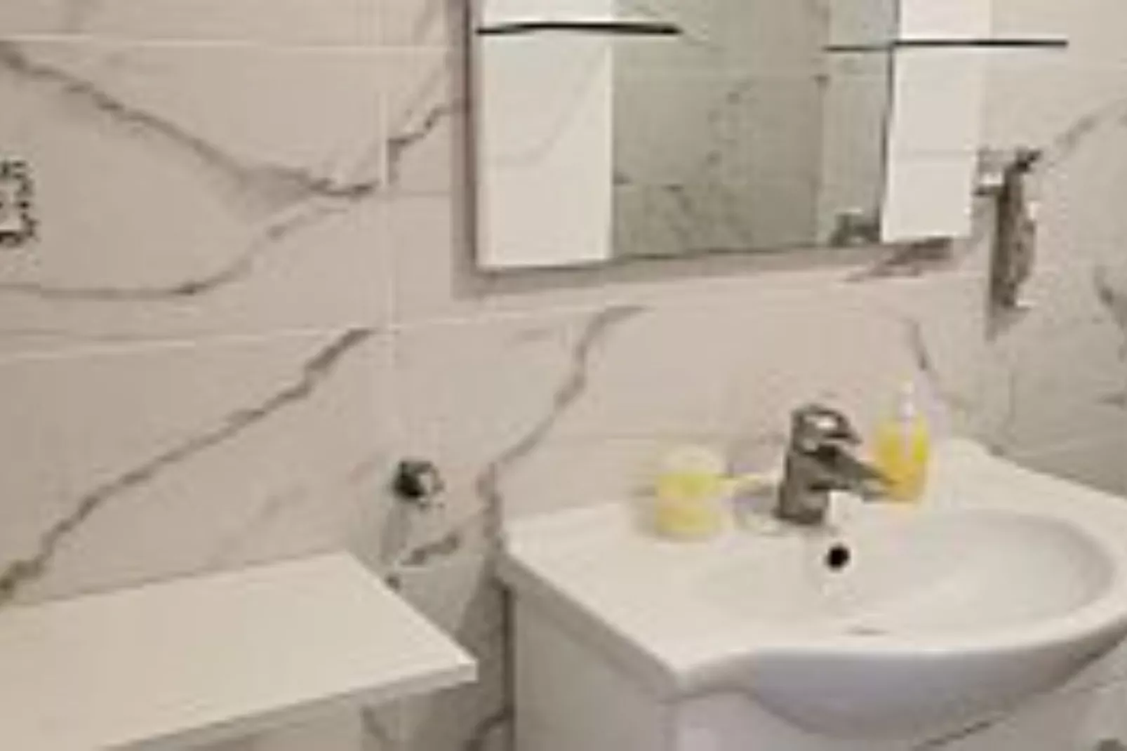 Apartments Jović - One Bedroom Apartment withTerrace (A4)-Badkamer