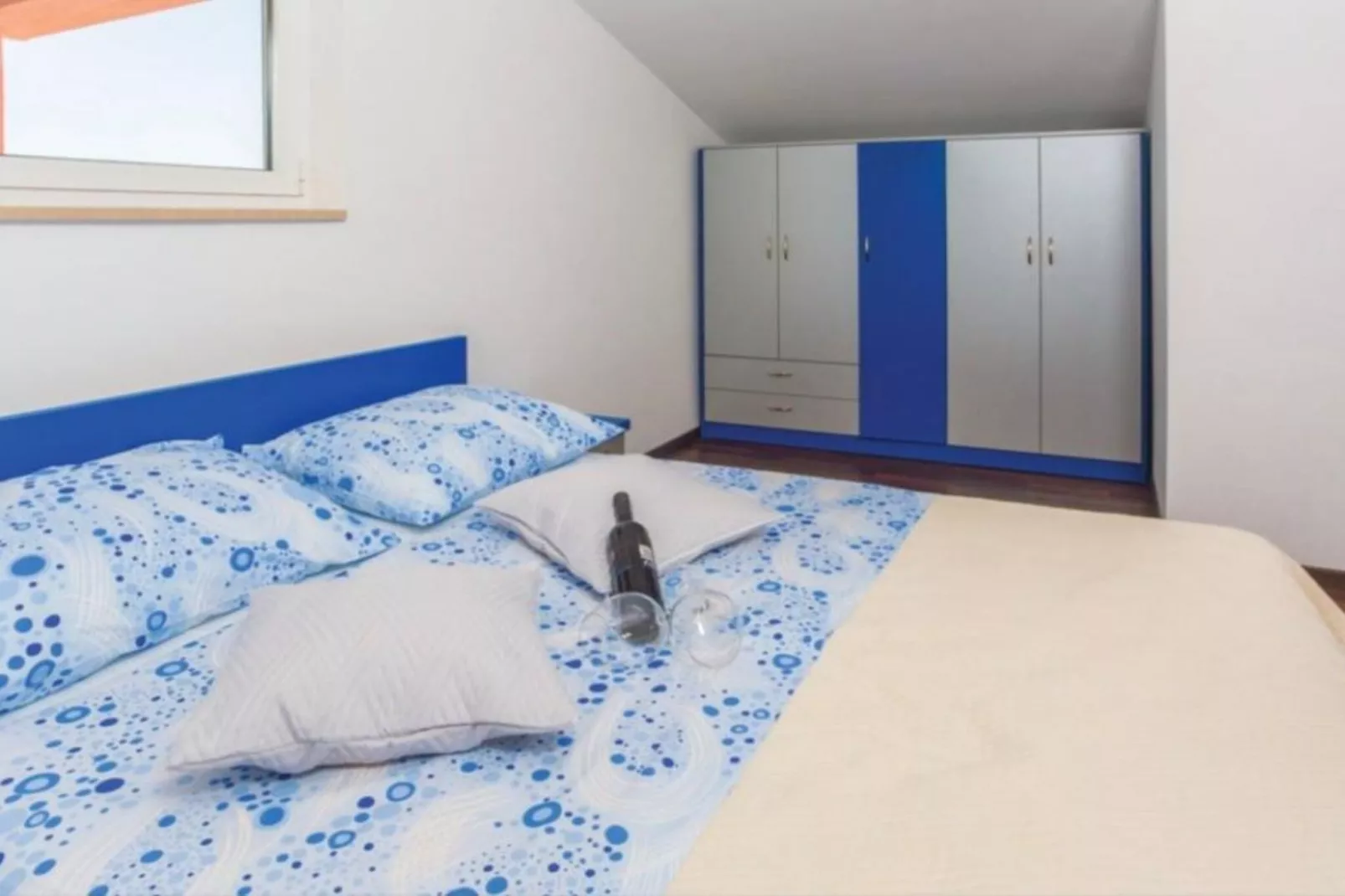 Apartments Grljusic - One Bedroom Apartment 208-Slaapkamer