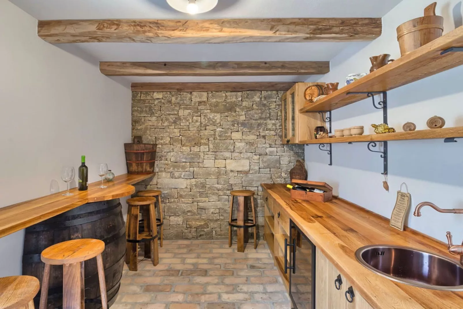 Authentic Villa Banić - Four Bedroom Villa With Pool-Keuken