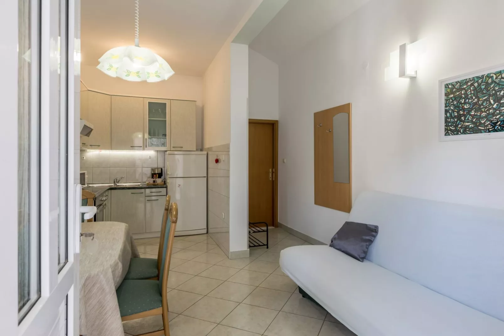 Adriatic Island Sea View Apartments - Comfort One Bedroom Apartment with Terrace and Sea View (A2)-Keuken