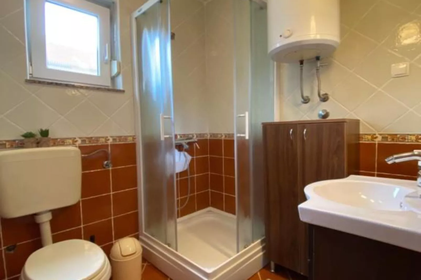 Apartments Lara Rab - Superior Studio Apartment with Balcony-Badkamer
