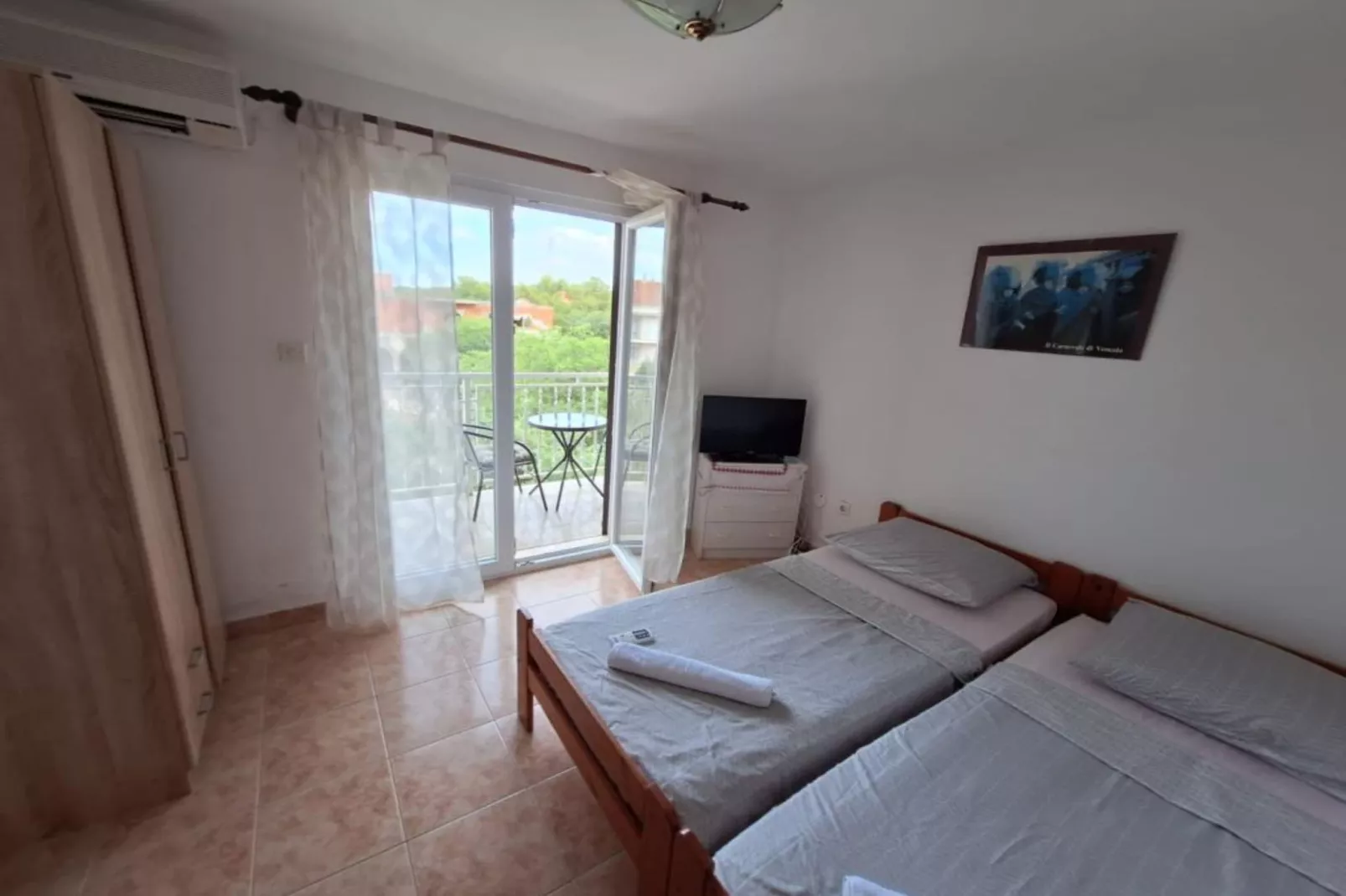 Apartments Villa Šesto - Classic One Bedroom Apartment with Balcony(3)-Slaapkamer