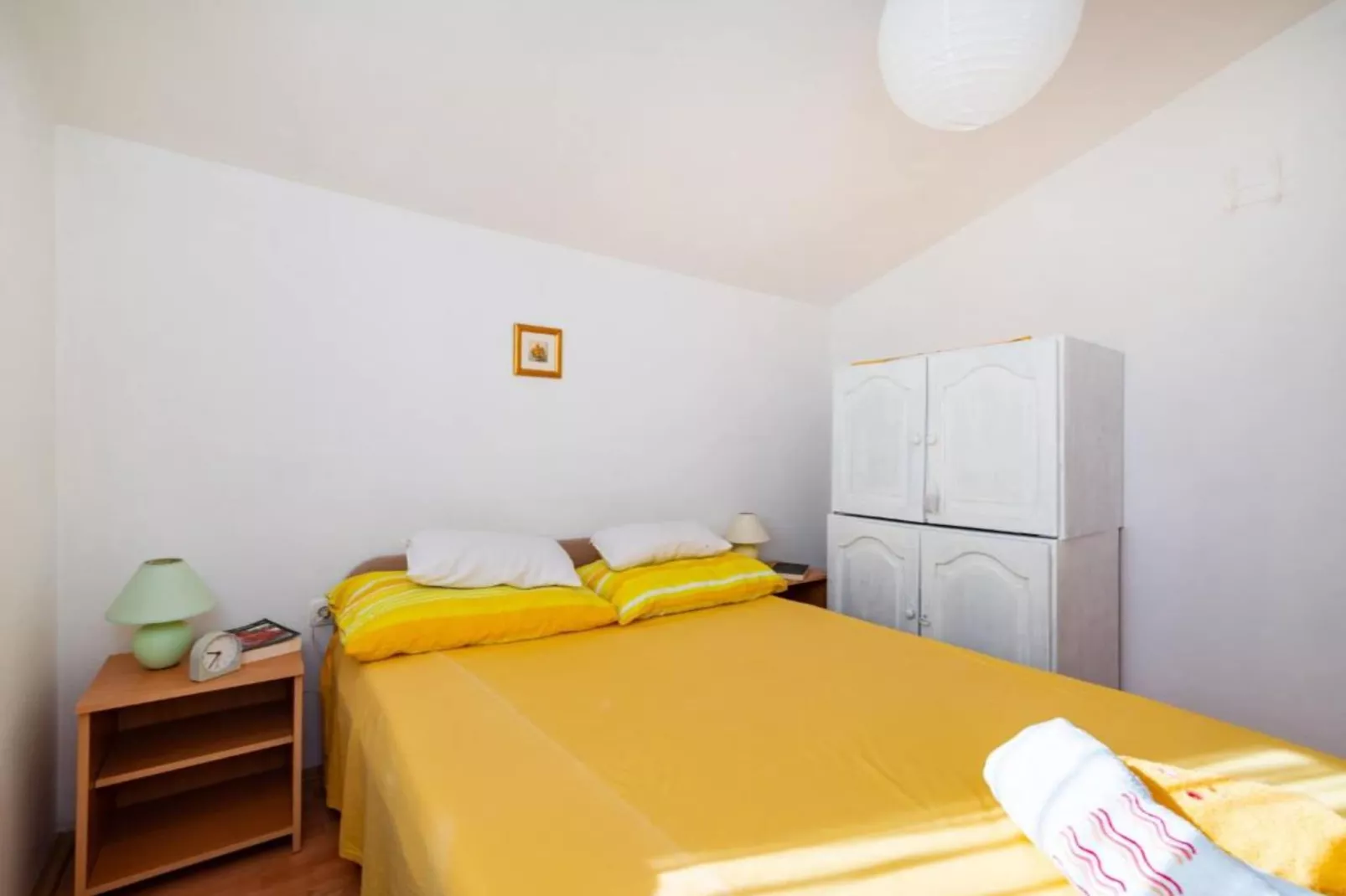 Holiday Home Rovanjska - Three Bedroom House with Sea View-Slaapkamer