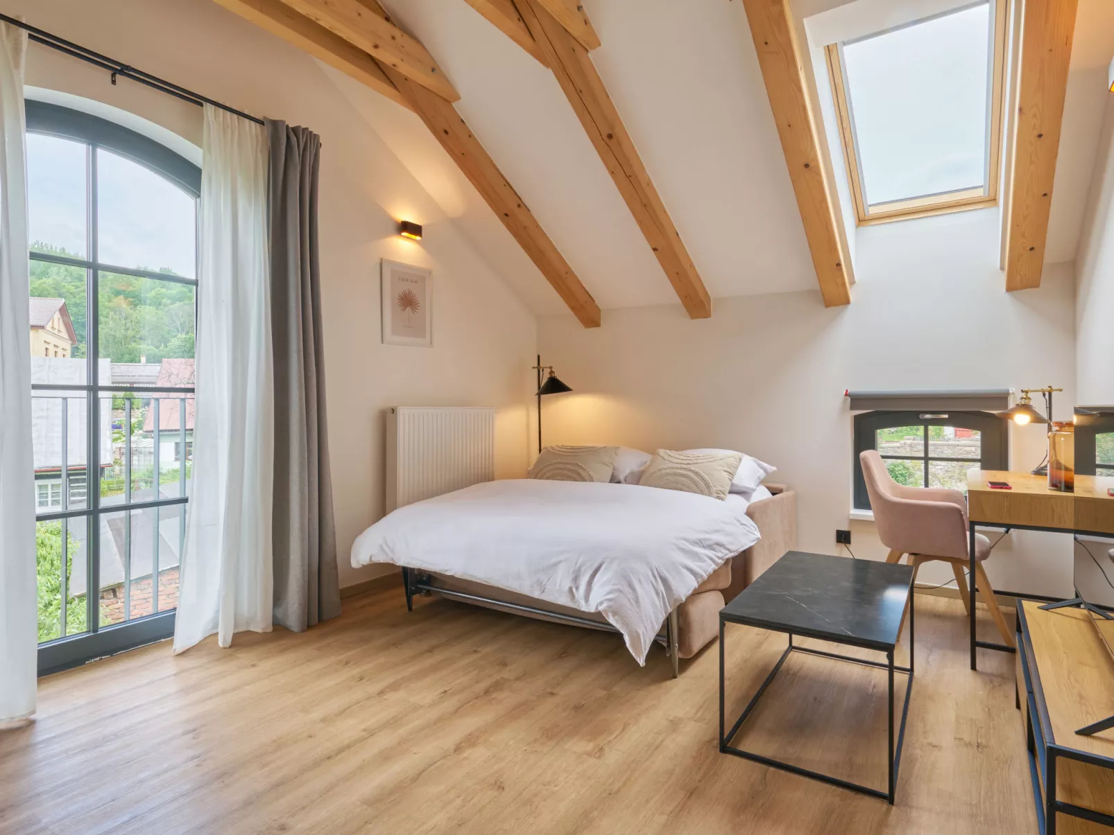 Luxury Mountain Attic-Binnen