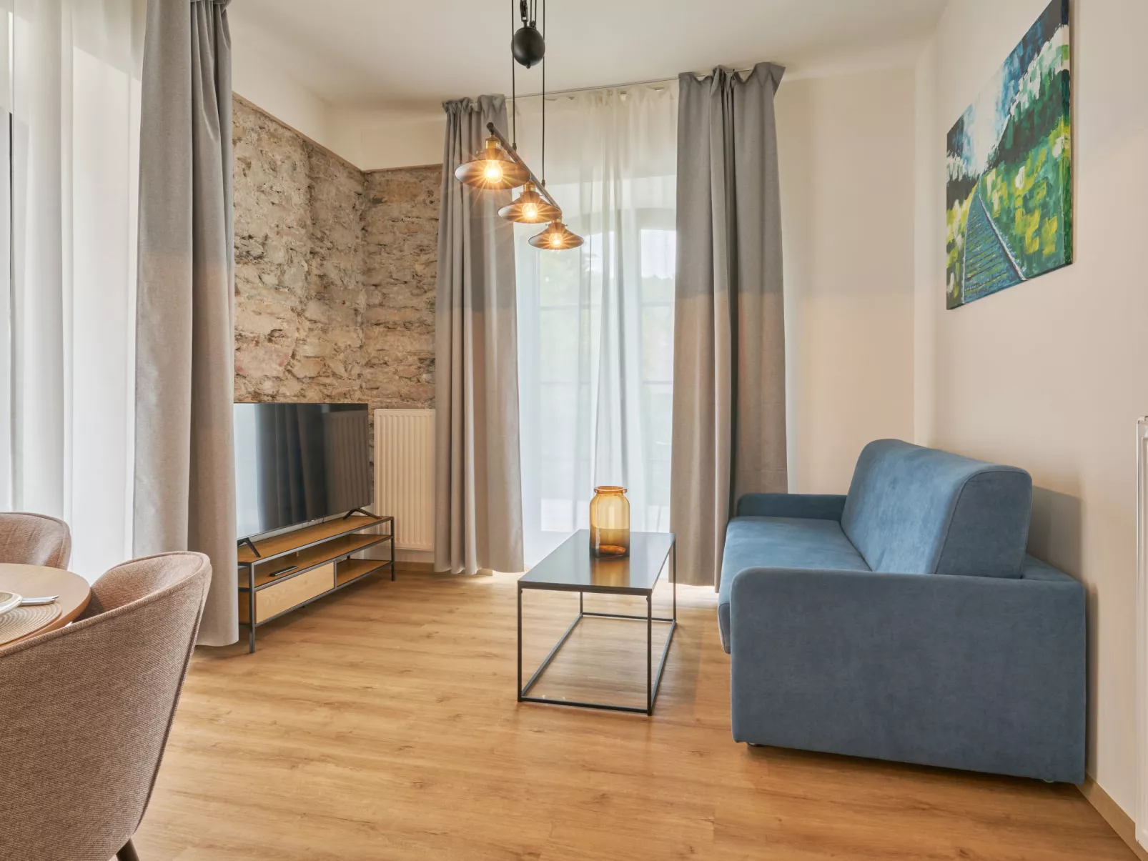 Luxury Mountain Home with large terrace-Binnen