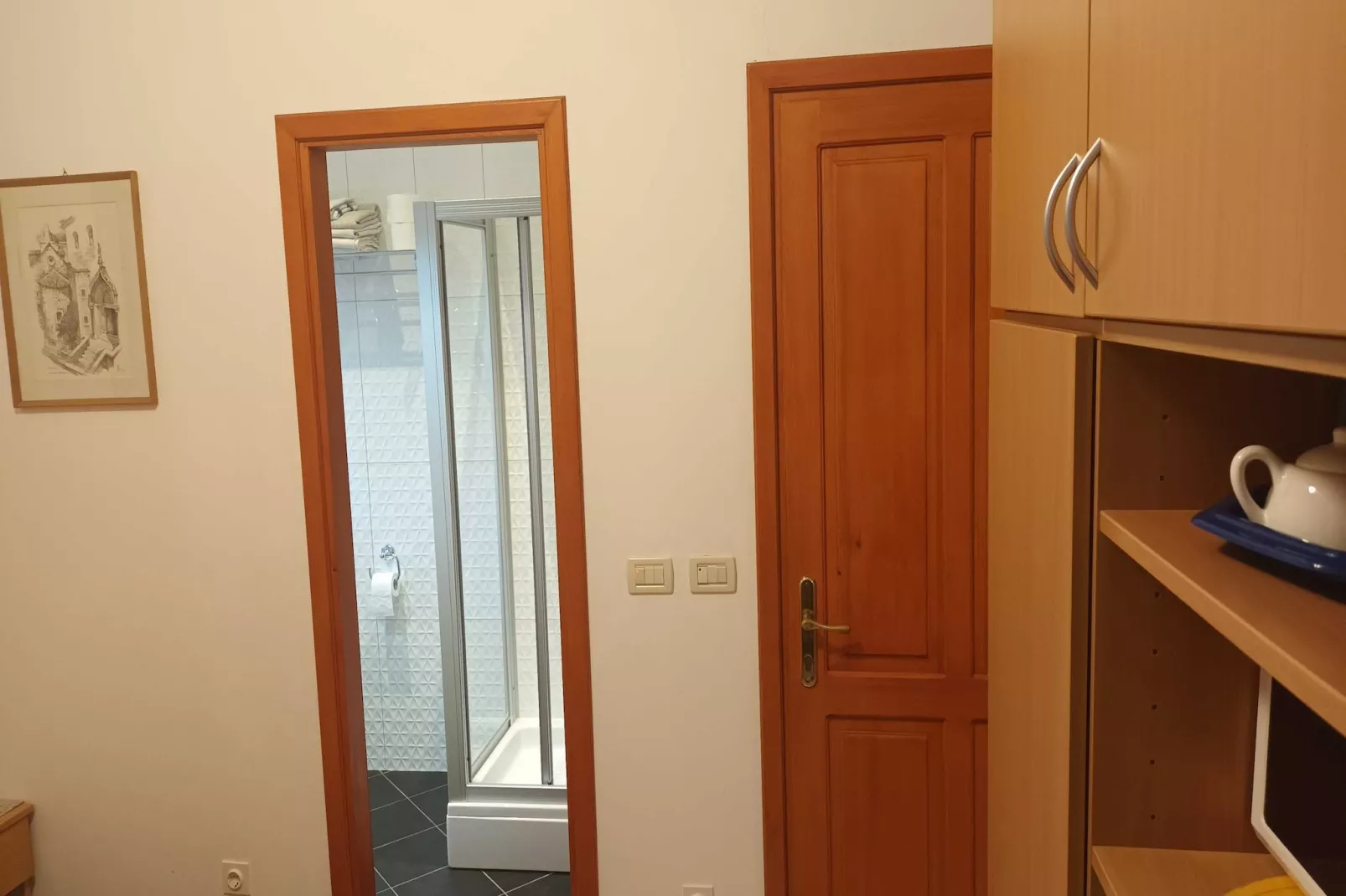 Rooms Lovrijenac -Twin or Double Room (2)-Badkamer