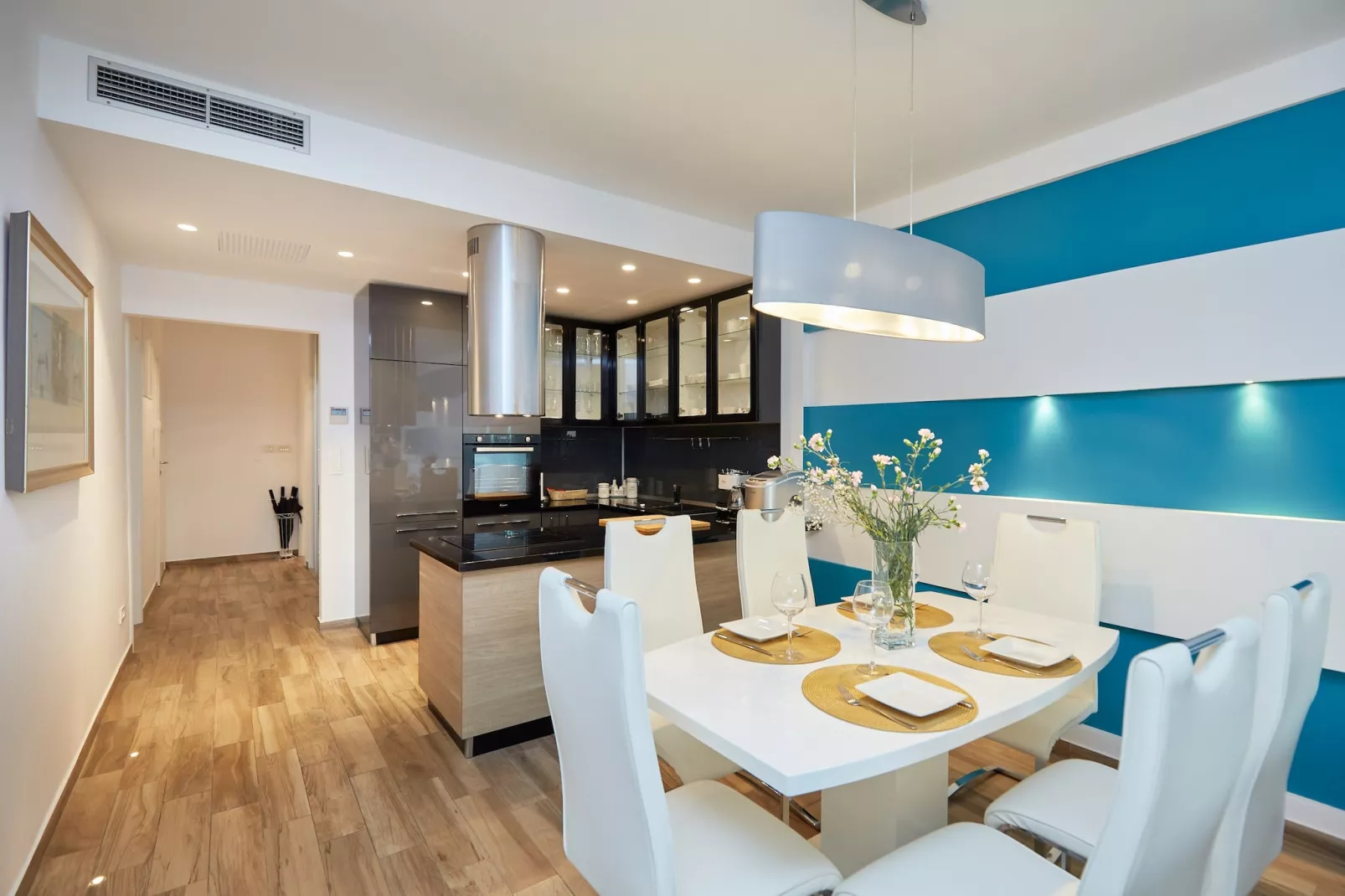 Dubrovnik Deluxe Blue Bayou - Luxury Two Bedroom Apartment with Sea view (Ex. Deluxe Lily)-Eetkamer