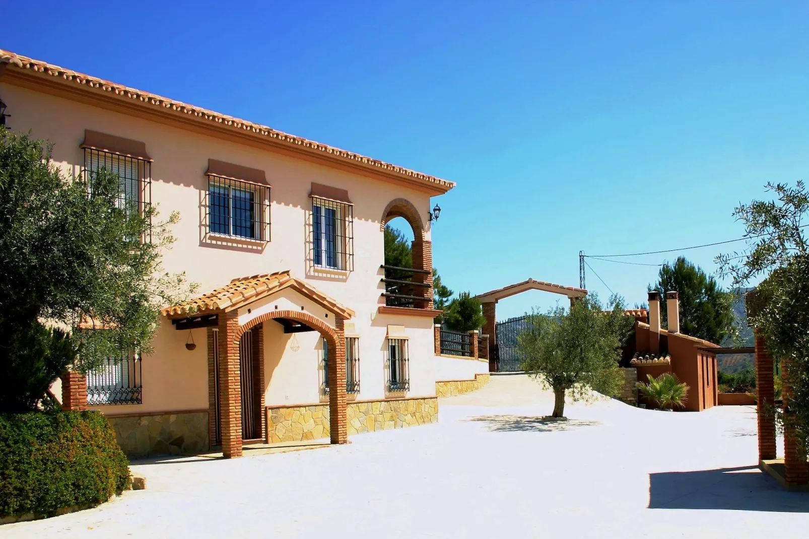 Casa Los Olivos-Buitenkant zomer
