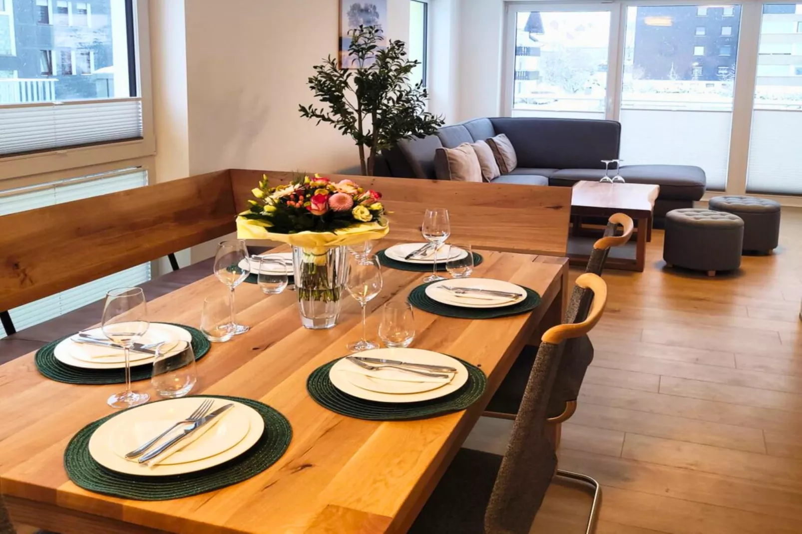 3 SZ/ 6P Winterberg Appartement 21129-Eetkamer
