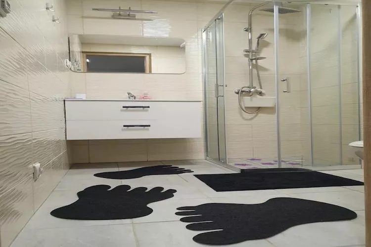 Domki wakacyjne z 3 sypialniami w Wodnicy koło Ustki-Badkamer