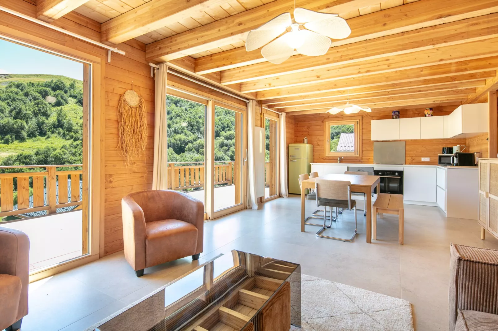 Chalet les Buffettes - 4P8 - Woonkamer