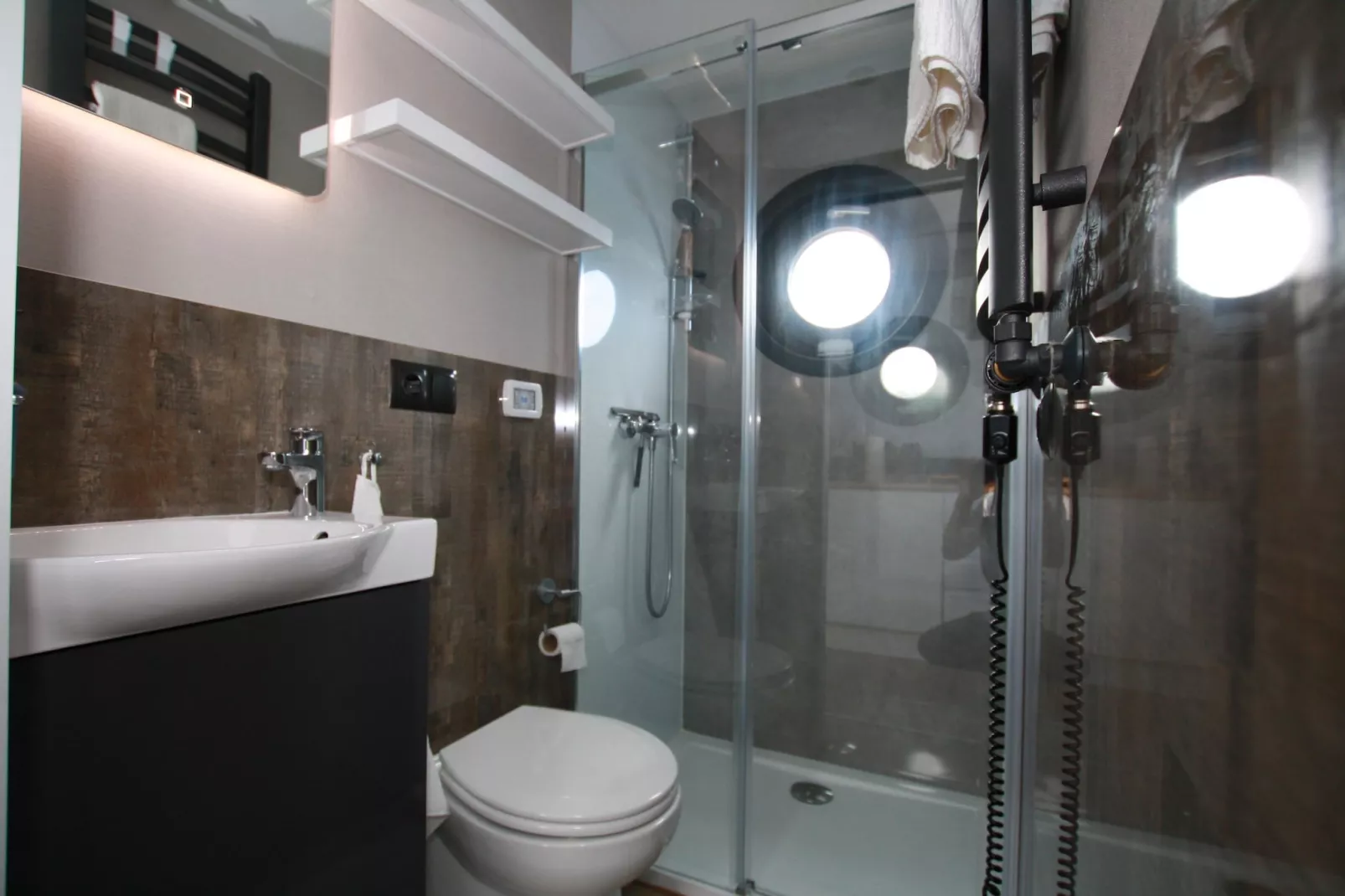 Hausboot Friedrich-Badkamer