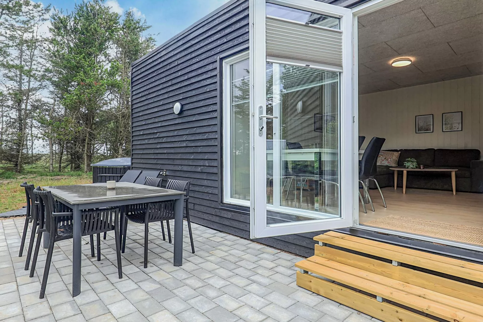 Luksus spa hytter-Buitenlucht