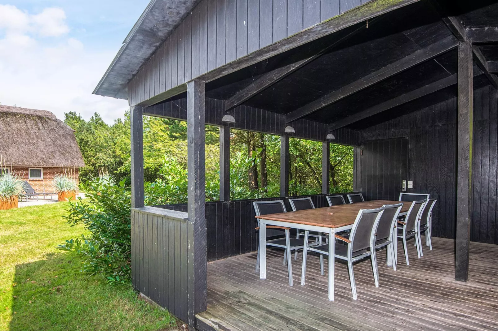 10 persoons vakantie huis in Nørre Nebel-Buitenlucht