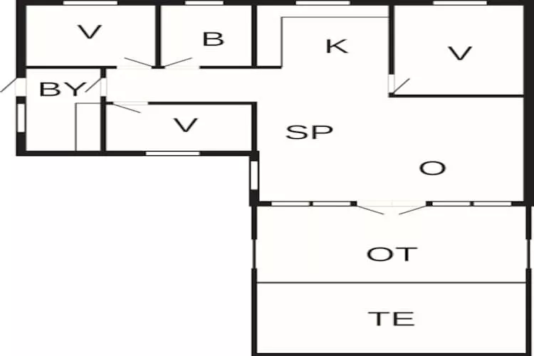 5 persoons vakantie huis in Rødby-By Traum-Plattegrond